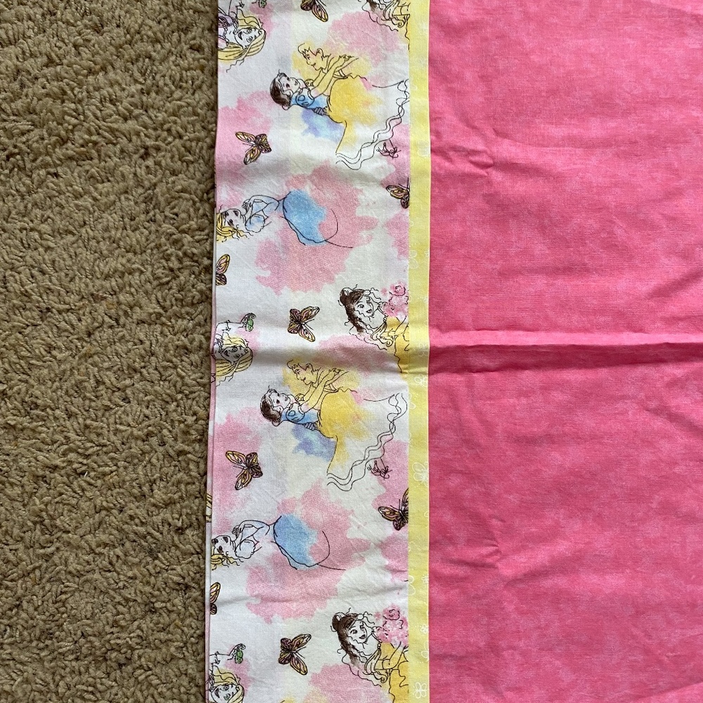 disney princess pillowcase